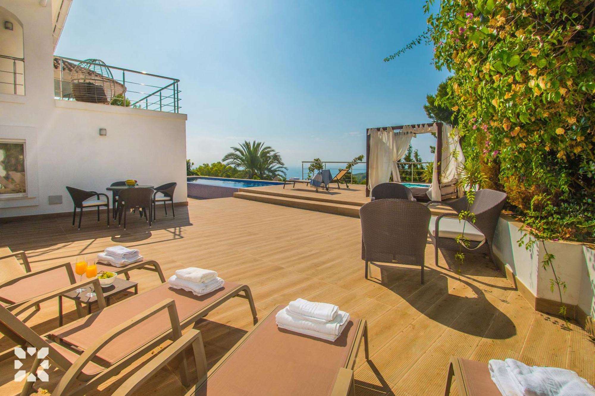 Abahana Villas La Casa Blanca Benissa Exterior foto